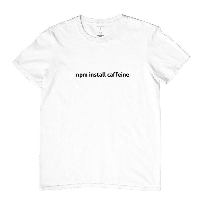 Camiseta NPM Café