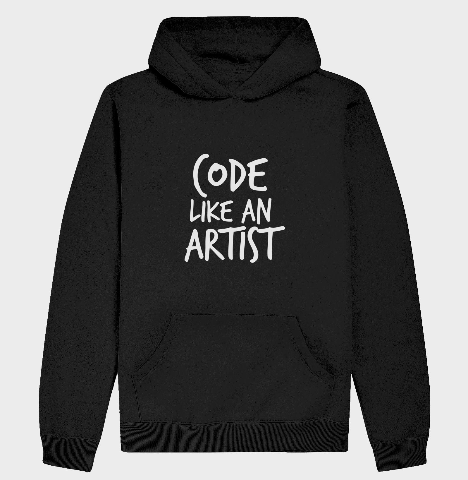 Hoodie Moletom Code Like an Artist