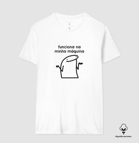 Camiseta Premium Funciona na Minha Máquina