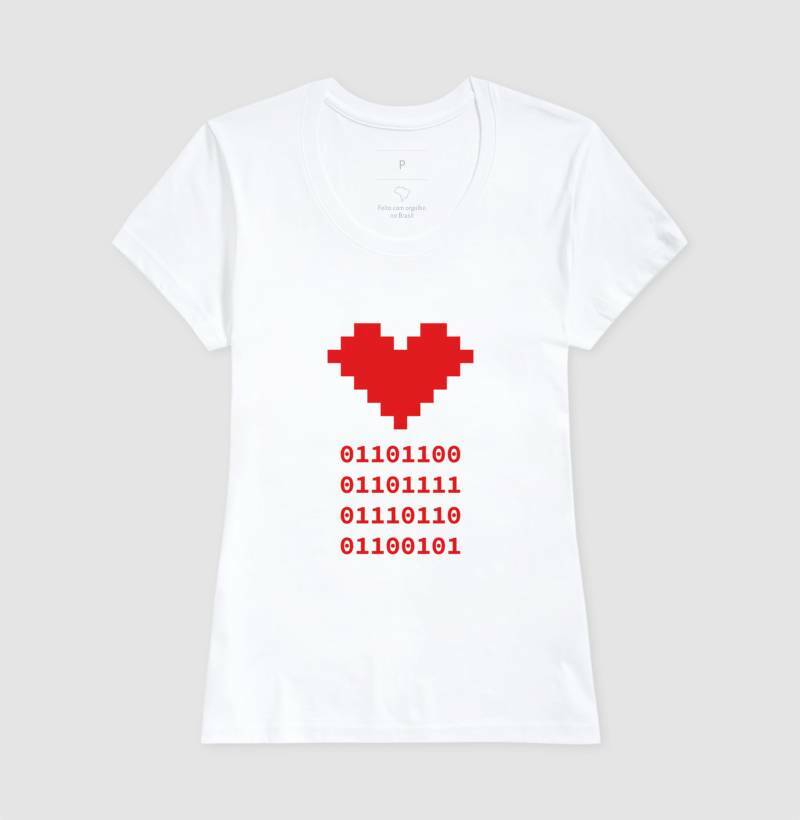 Camiseta Love Binário