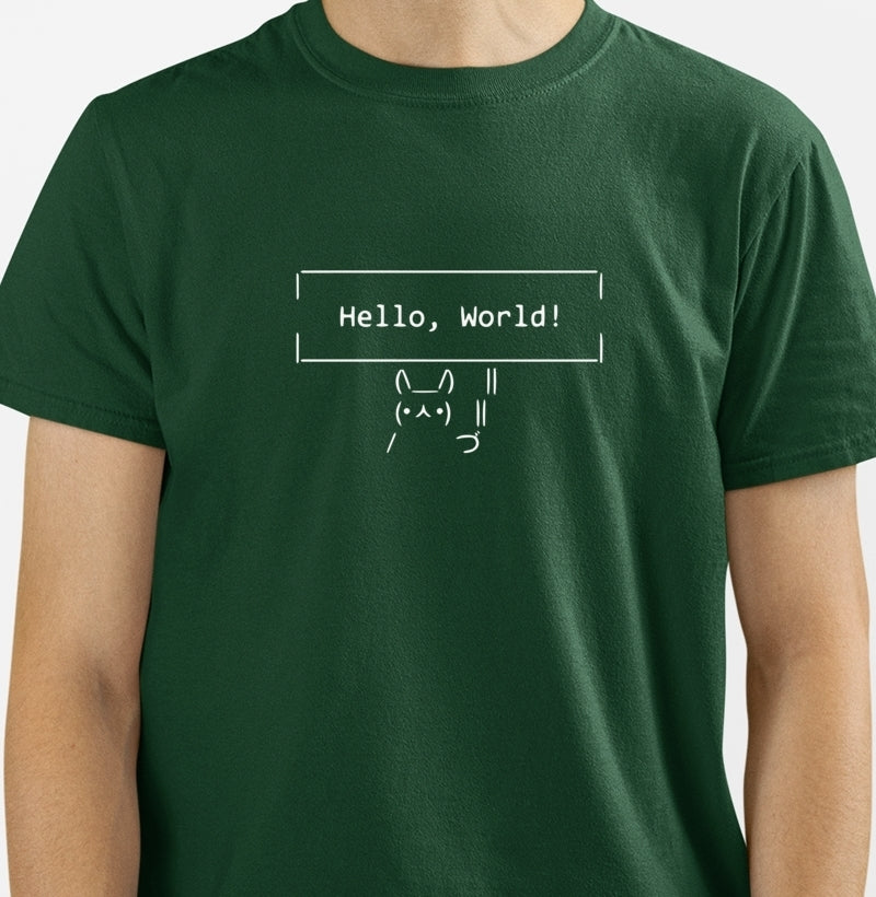 Camiseta Hello World V4