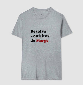 Camiseta Resolvo Conflitos de Merge