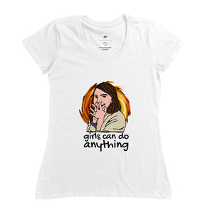 Camiseta Girls Can Do Anything