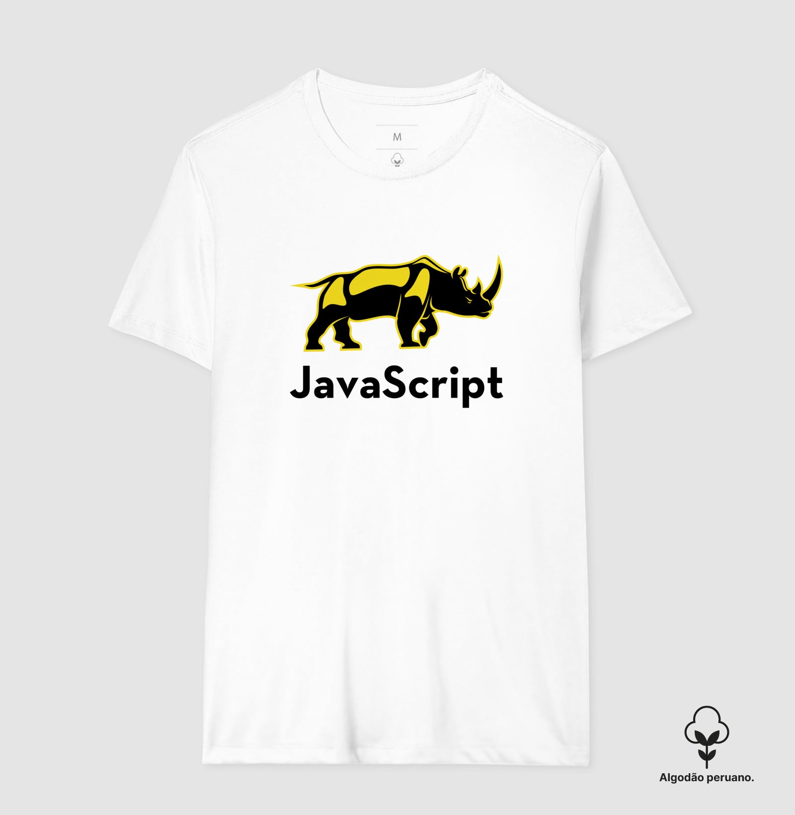 Camiseta Premium Rino JavaScript