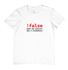 Camiseta Not False