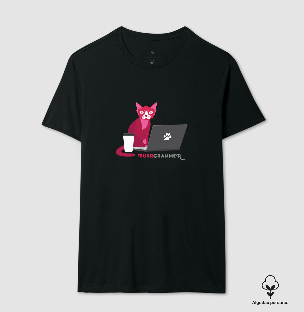 Camiseta Premium - Purrgrammer