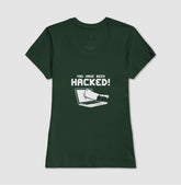 Camiseta Você Foi Hackeado