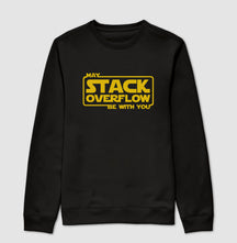 Suéter Moletom Stack Overflow with you