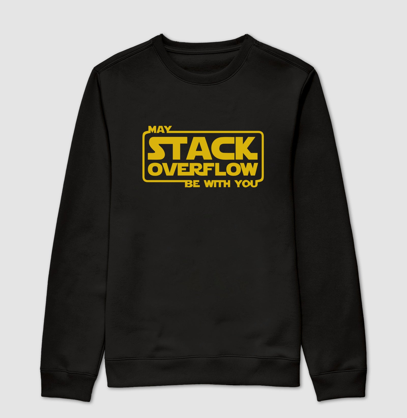 Suéter Moletom Stack Overflow with you