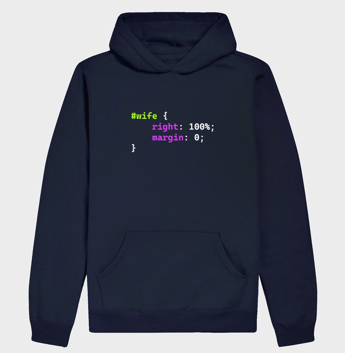 Hoodie Moletom Wife CSS