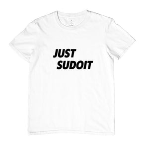 Camiseta Linux Just Sudo It