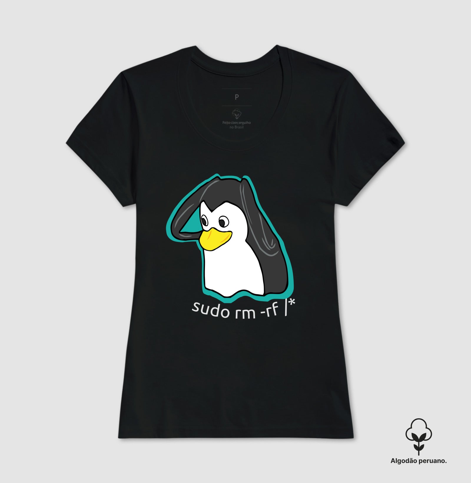 Camiseta Premium sudo rm rf