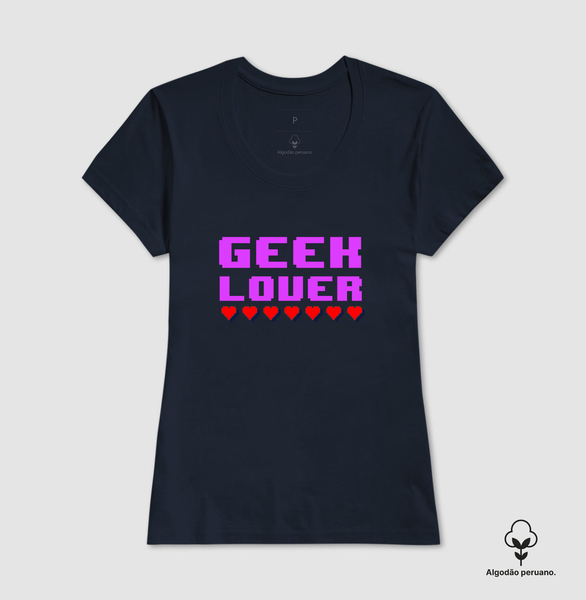 Camiseta Premium Geek Lover