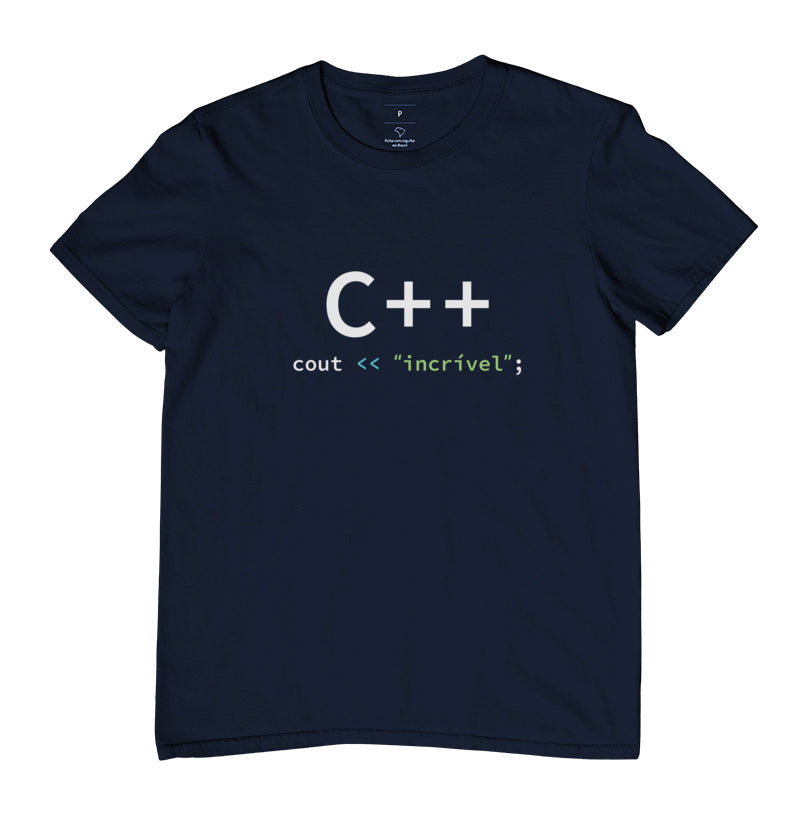 Camiseta C++ INcrivel