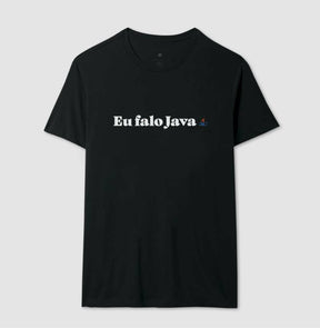 Camiseta Eu falo Java