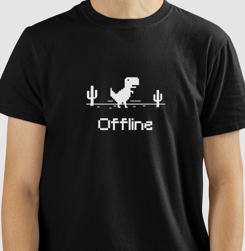 Camiseta Dino Offline