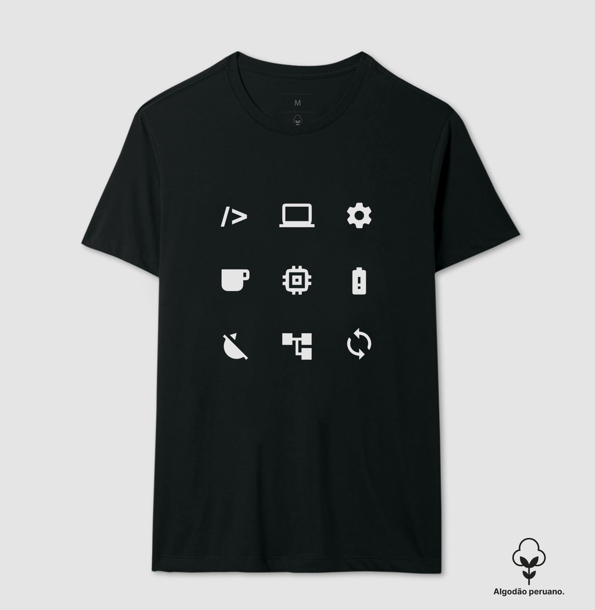 Camiseta Premium Vida de Programador v2