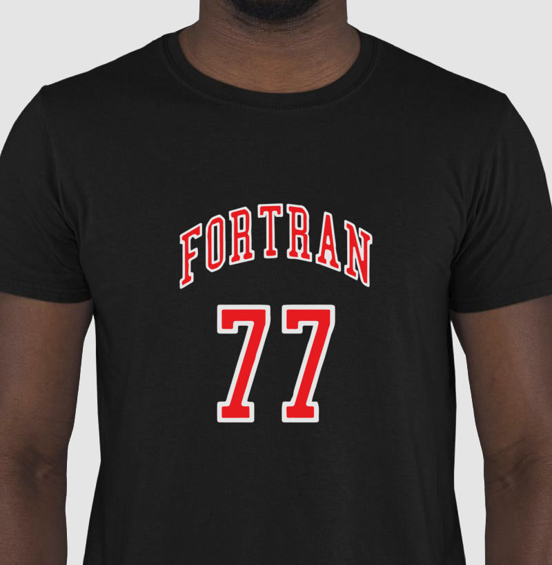 Camiseta Fortran 77