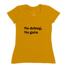 Camiseta No Debug No Gain