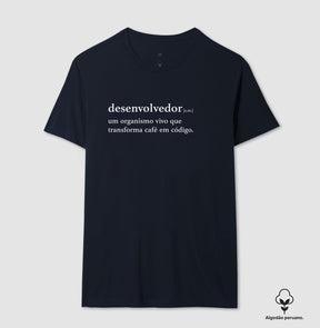 Camiseta Premium Definição de Desenvolvedor