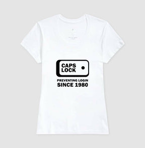 Camiseta Caps Lock