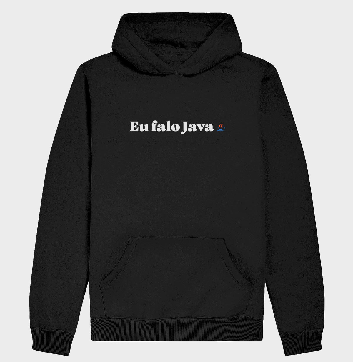 Hoodie Moletom Eu falo Java