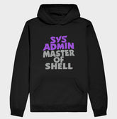 Hoodie Moletom Sys Admin Master of Shell v1