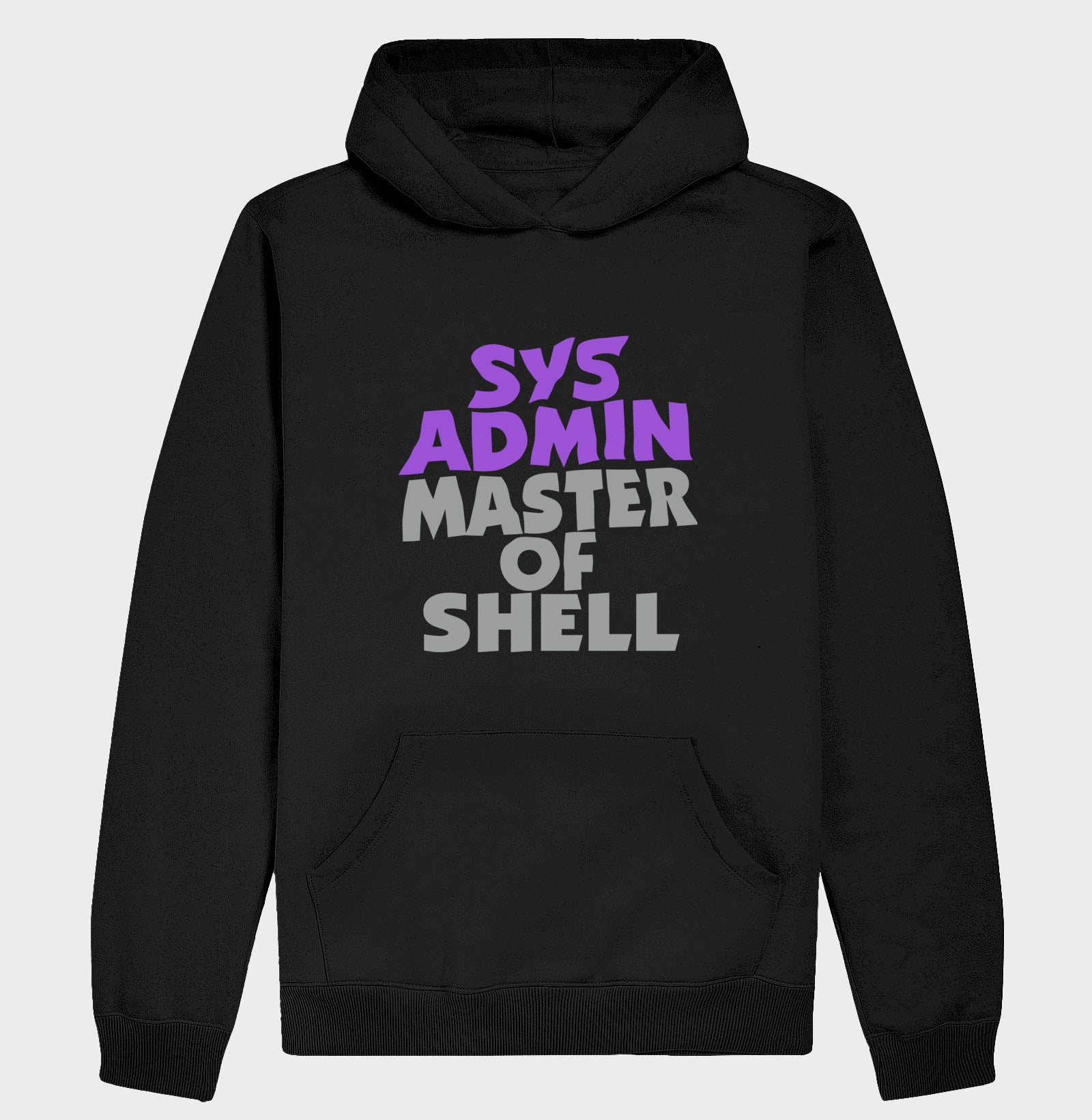 Hoodie Moletom Sys Admin Master of Shell v1