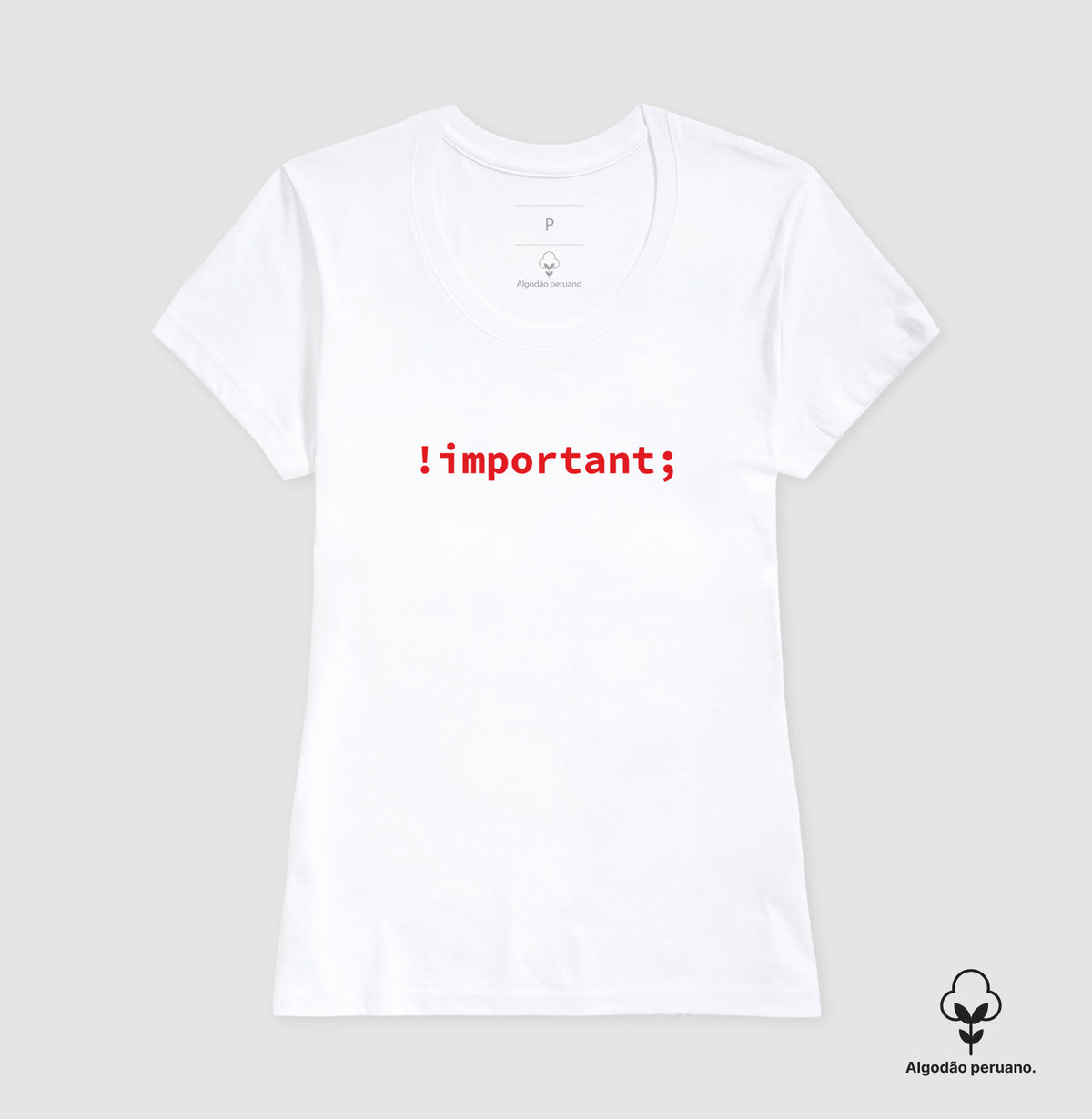 Camiseta Premium - CSS Important