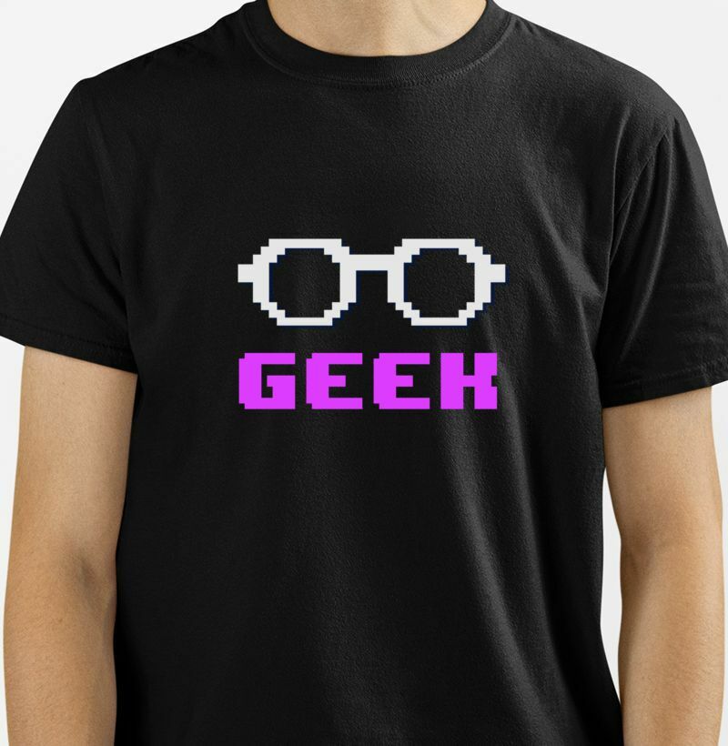 Camiseta Óculos Geek