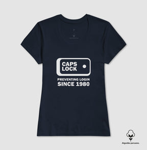 Camiseta Premium - Caps Lock