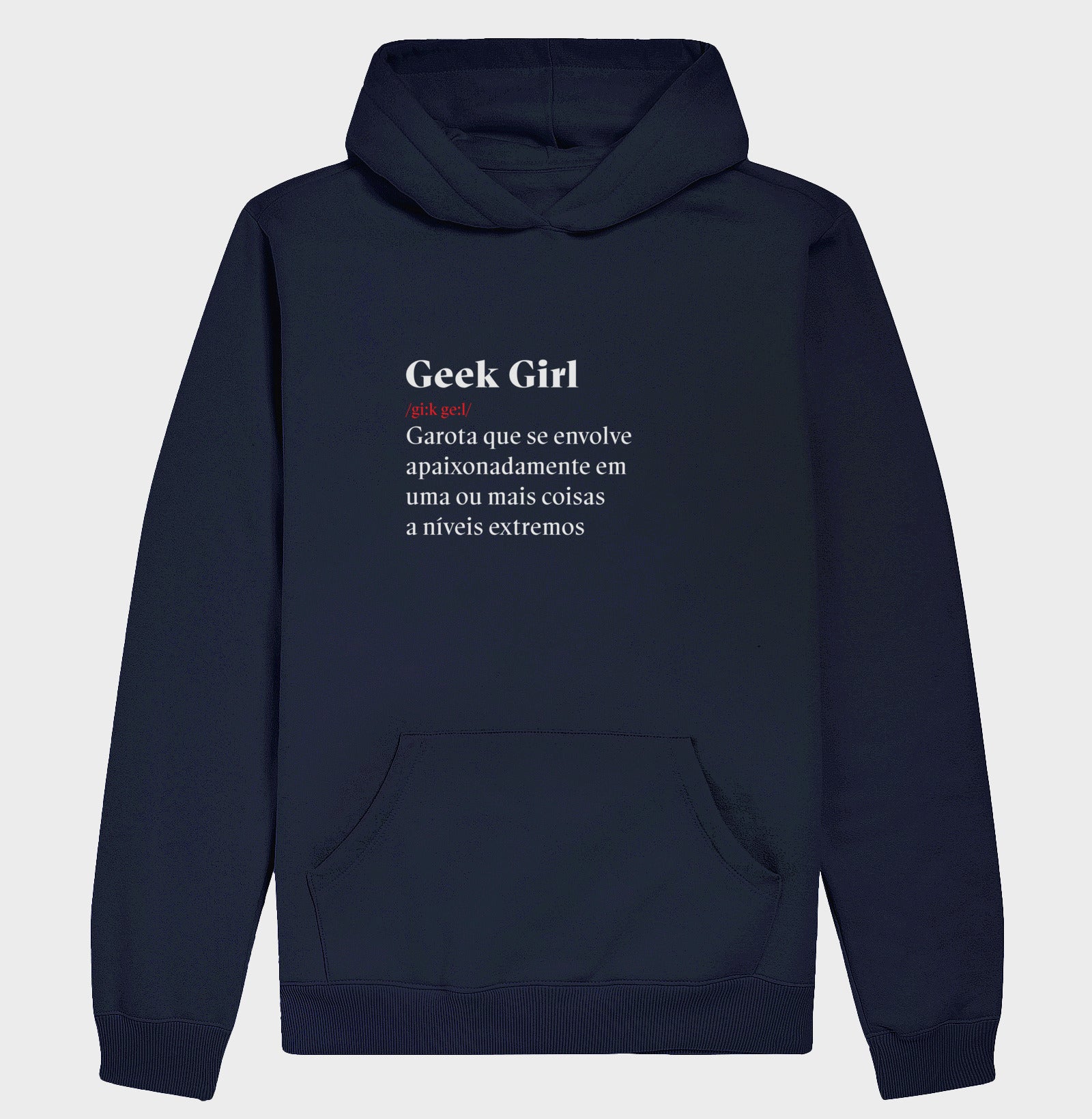 Hoodie Moletom Definição Geek Girl