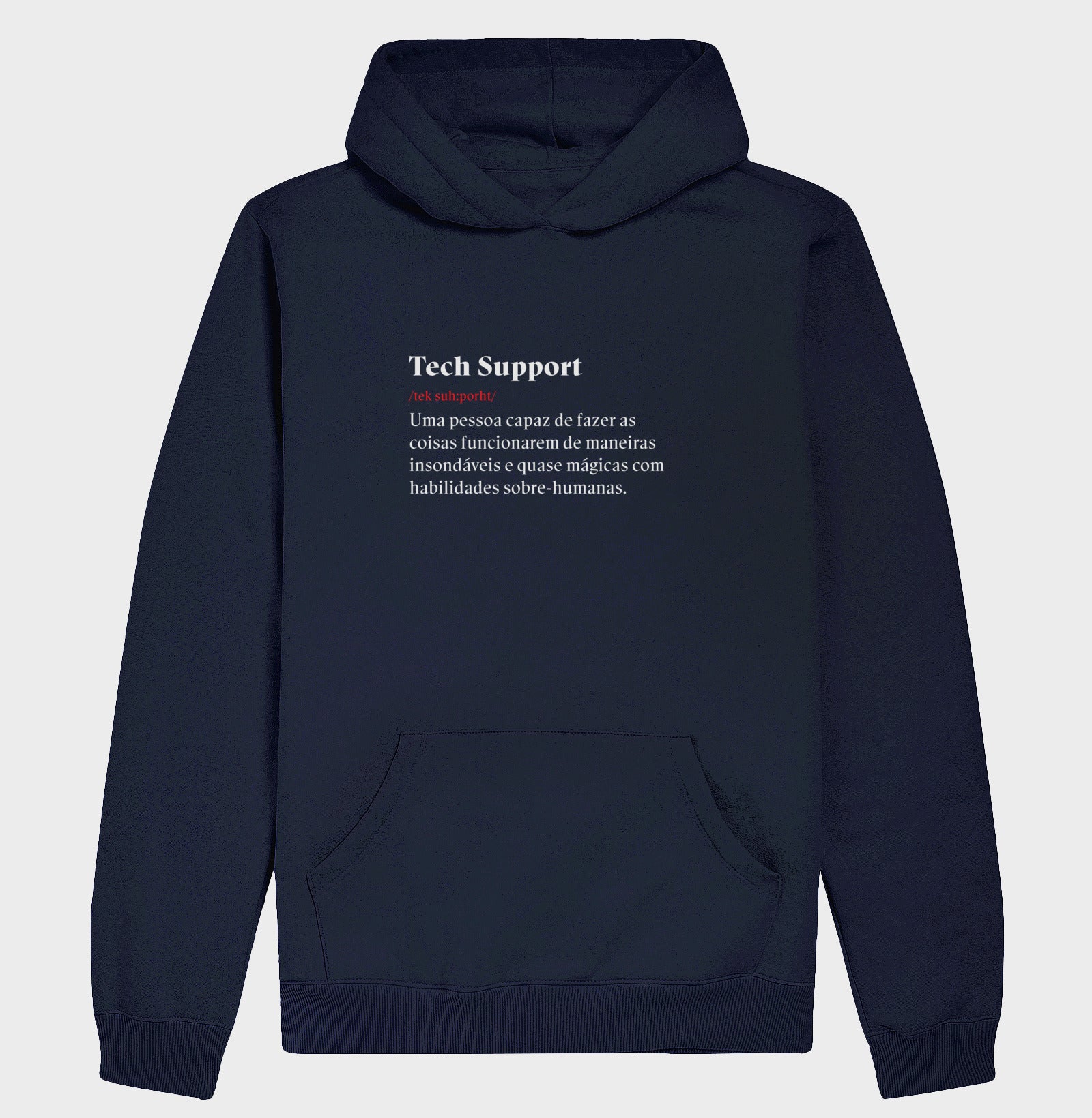 Hoodie Moletom Definiçao Tech Support