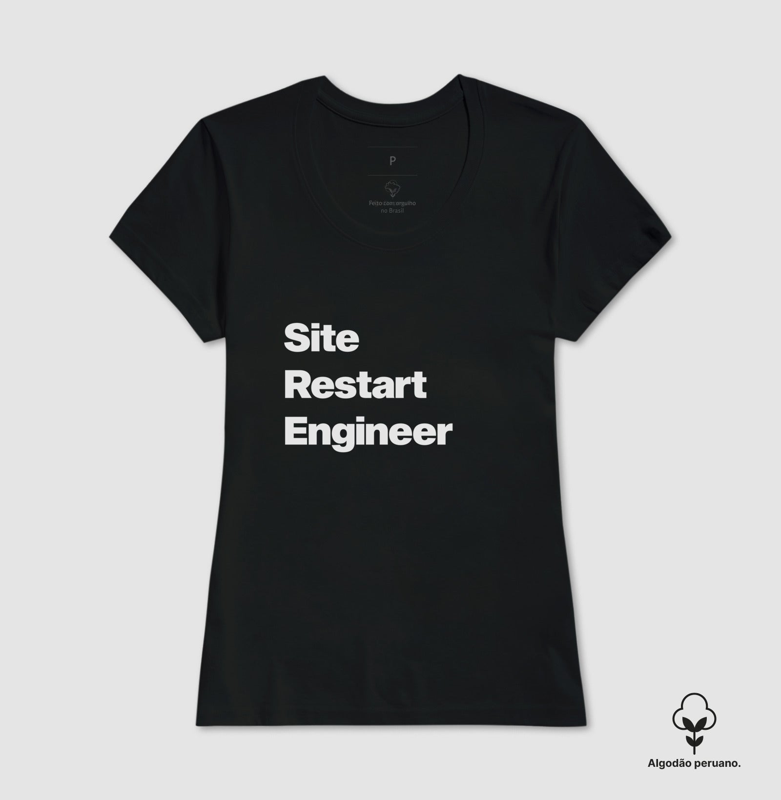 Camiseta Premium Site Restart Engineer