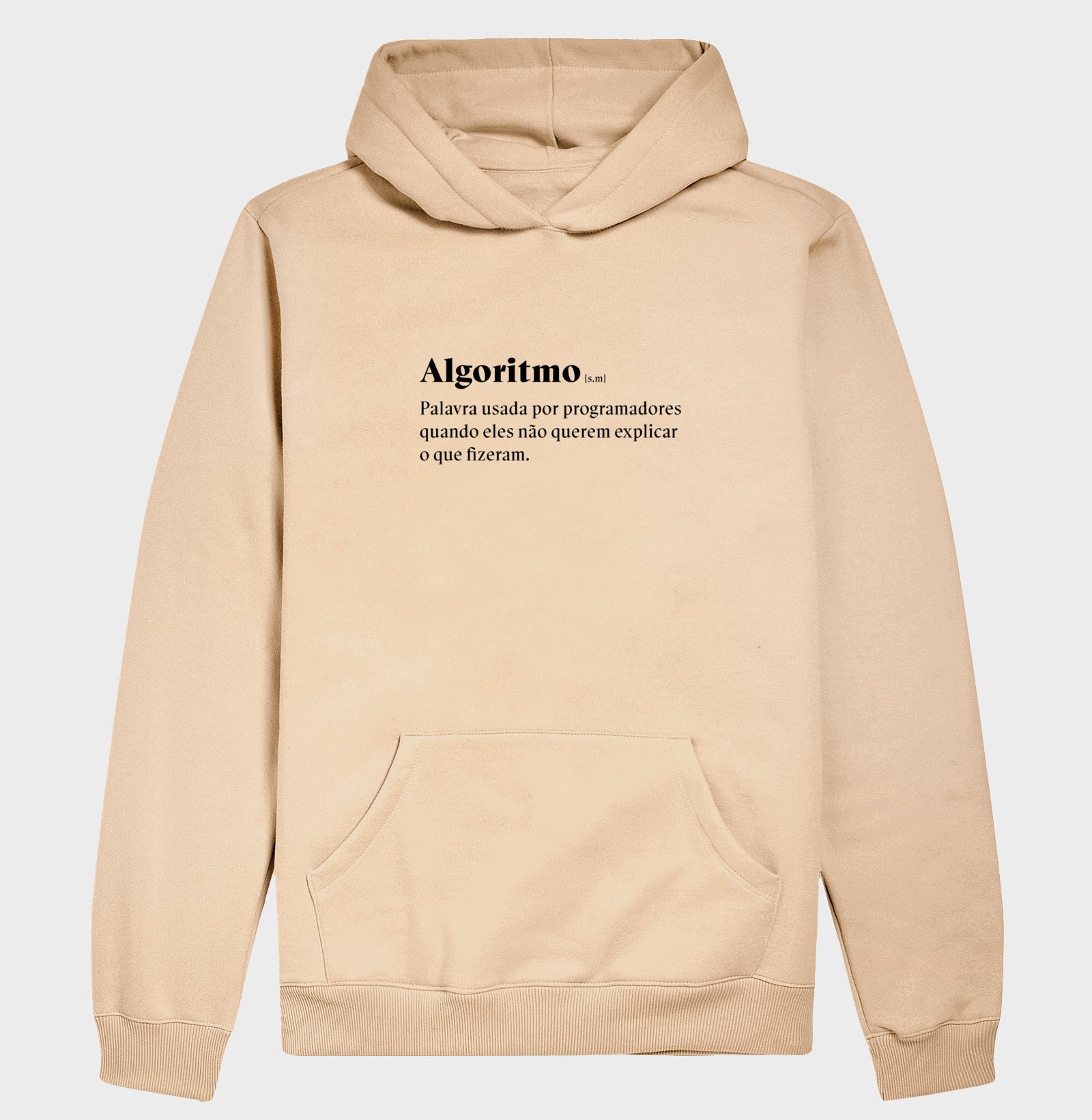 Hoodie Moletom Definição de Algoritmo