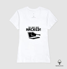 Camiseta Premium - Você Foi Hackeado