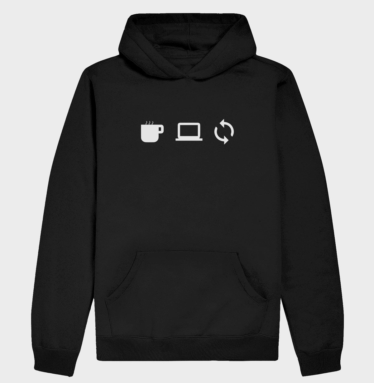 Hoodie Moletom Vida de programador