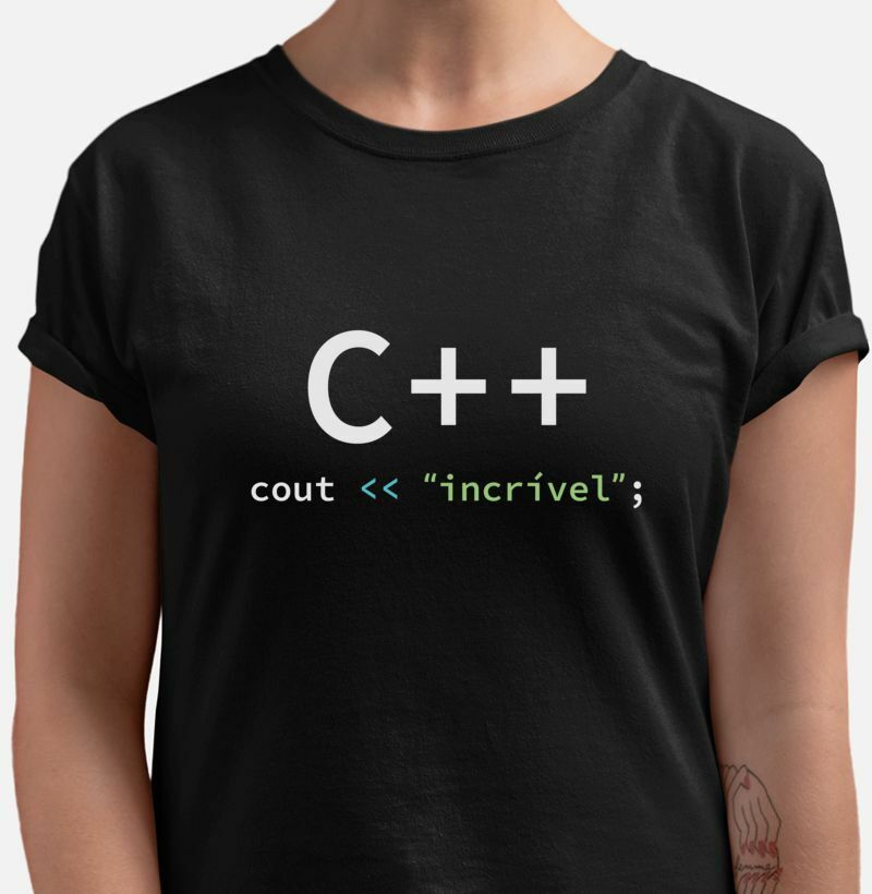 Camiseta C++ INcrivel