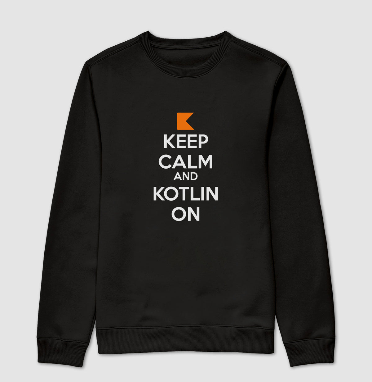 Suéter Moletom Keep Calm Kotlin