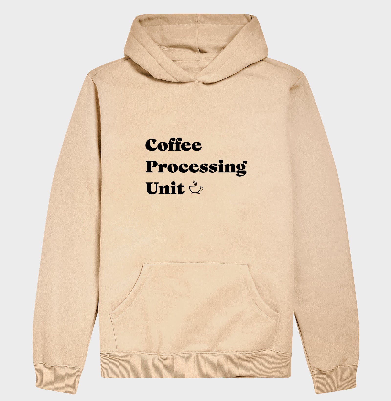 Hoodie Moletom Coffee Processing Unit