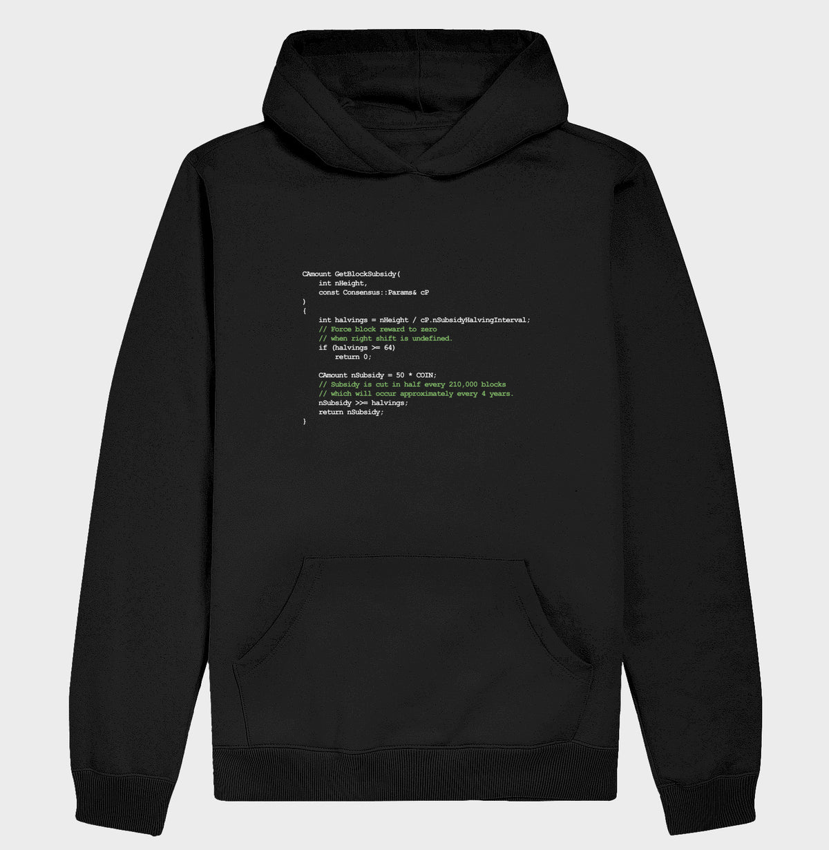 Hoodie Moletom Bitcoin Halving