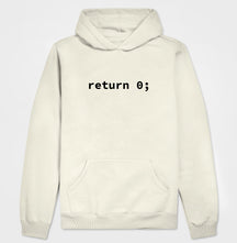 Hoodie Moletom return 0