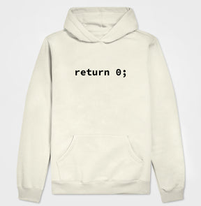 Hoodie Moletom return 0