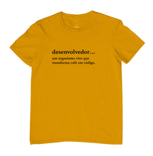 Camiseta Definição de Desenvolvedor