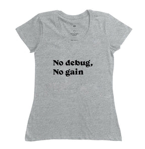 Camiseta No Debug No Gain