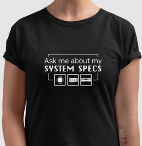 Camiseta System Specs