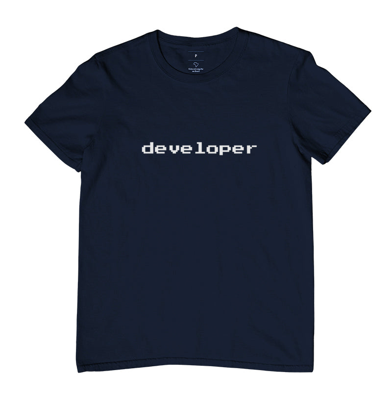 Camiseta Developer 8bit