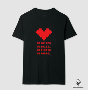 Camiseta Premium - Love Binário