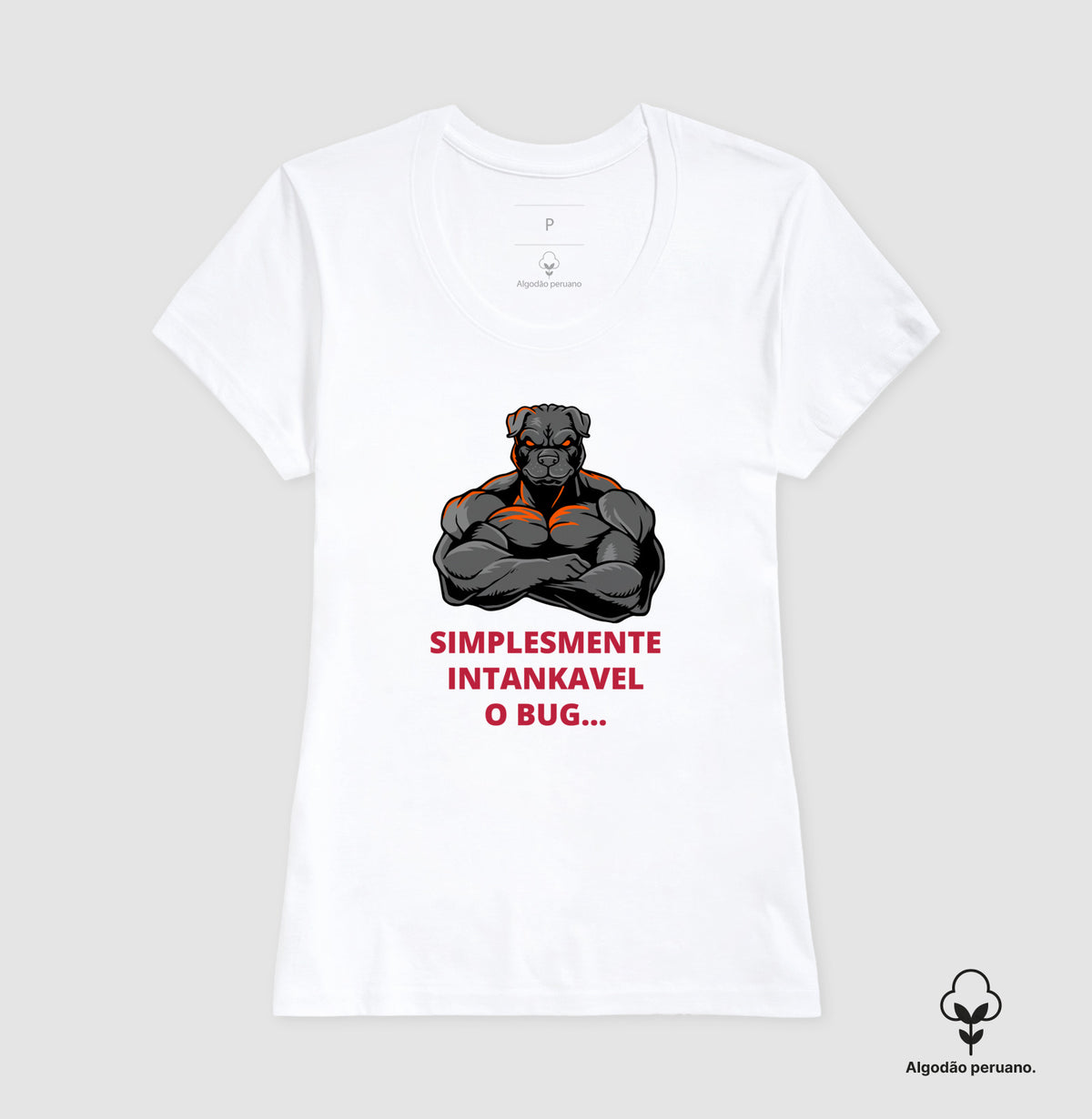 Camiseta Premium SIMPLESTENTE INTANKAVEL O BUG