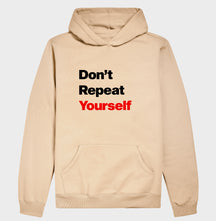 Hoodie Moletom DRY (Don't Repeat Yourself)